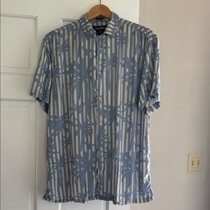 Chubbies Palm Stripe Men's Shirt - Sunday
